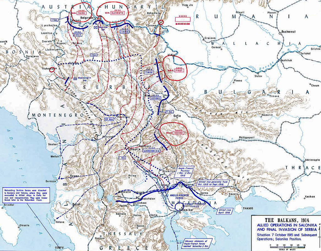 Serbian Front - Austria-Hungary